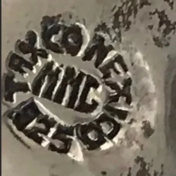 VTG STERLING SILVER TURQUOISE BROOCH PIN - Picture 3 of 3